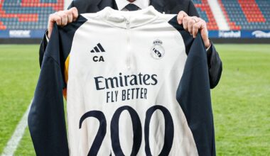 Carlo Ancelotti reaches 2️⃣0️⃣0️⃣ victories as Real Madrid C.F. coach!