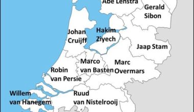 I made a map of best player born in each province for the Netherlands