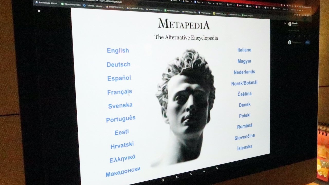 Metapedia, l’encyclopédie en ligne des fafs