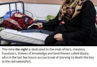 Sur des groupes telegram Israëlien la mort d'enfants par la famine fait l'objet de moqueries. La vidéo du "Flour Massacre" inspire des appels au cannibalisme "tant attendu" et à "l'extermination absolue"