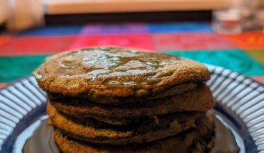 Spinach pancakes 🥞