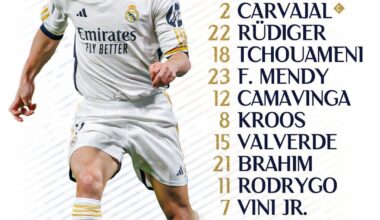 📋✅ Our Starting 𝗫𝗜 🆚 Osasuna
