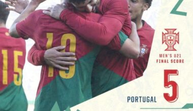 A Seleção Sub-21 goleou a Croácia por 5-1 e está mais perto da qualificação para o Europeu