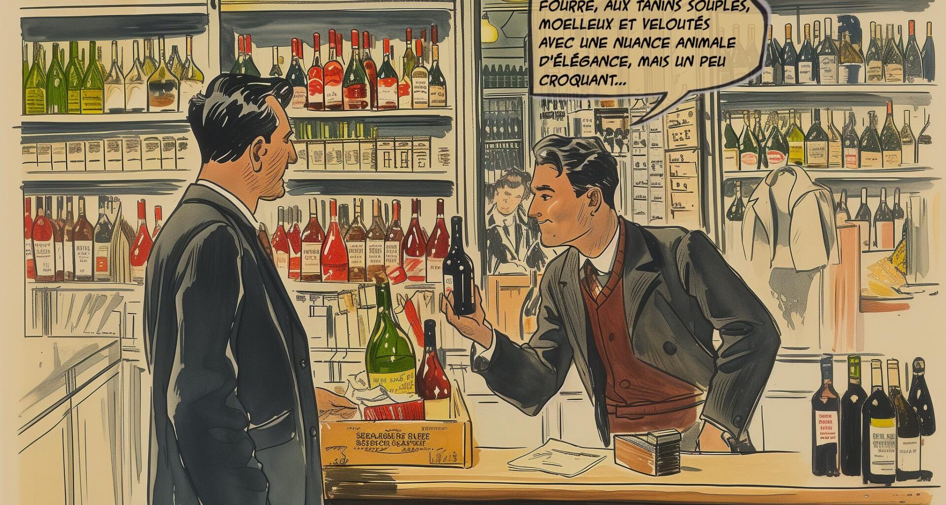 Je reviens de chez le caviste, alors voilà