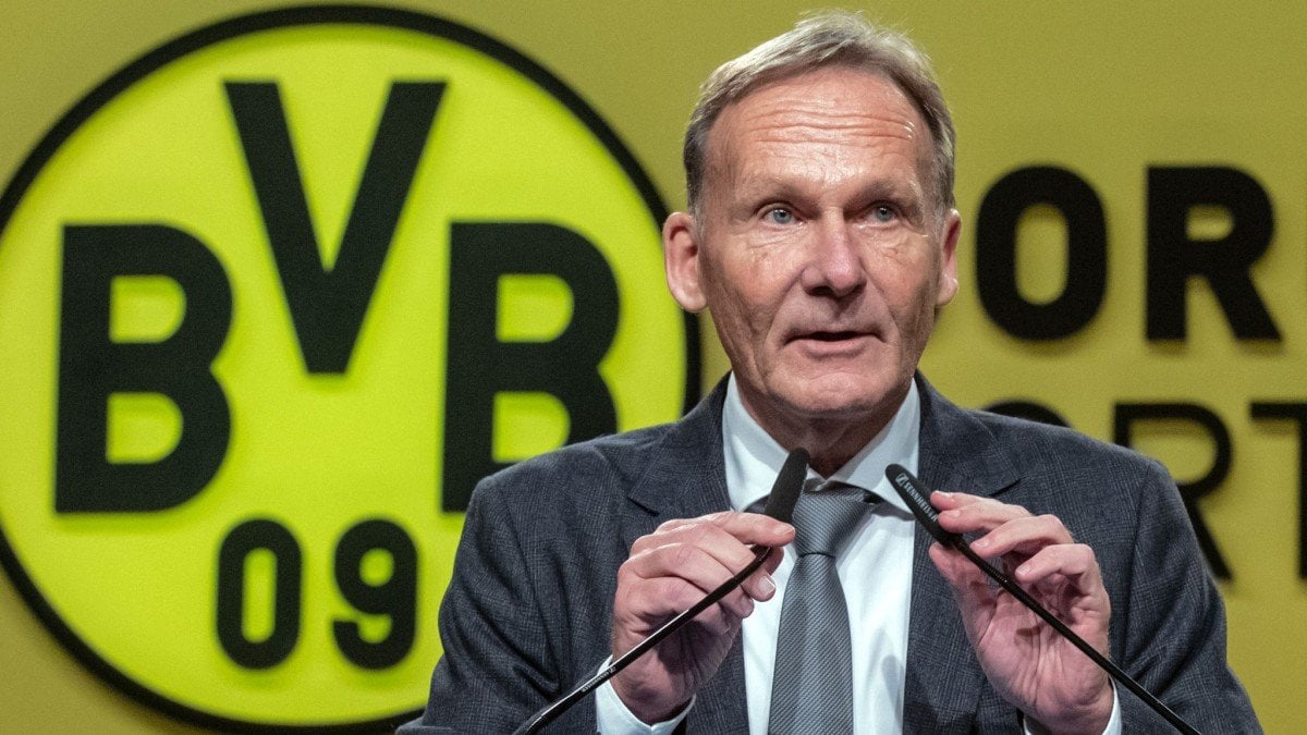 Watzke zu Investoren-Absage: "Für uns ist es am besten zu verkraften. Bayern, Leipzig und wir haben die Stärke. Wir können auch im Ausland für uns werben. Für die mittleren Clubs in der Bundesliga ist es deutlich gravierender, wenn wir im Ausland keine großen Steigerungen zu erwarten haben."