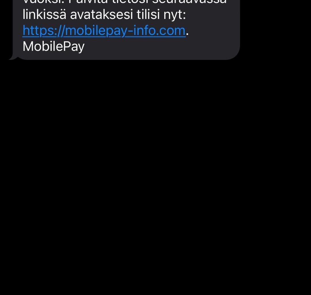 [Scam alert] MobilePay