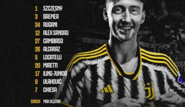 Napoli VS Juventus Starting XI