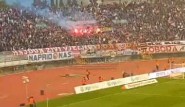 No Name Boys e Ultras do Hajduk Split queimam tarjas roubadas do Museu do Porto