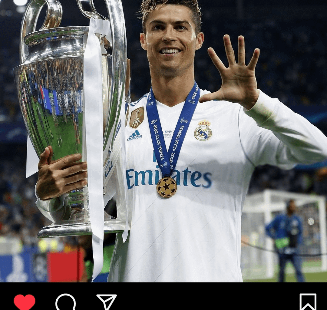 Cristiano on Instagram