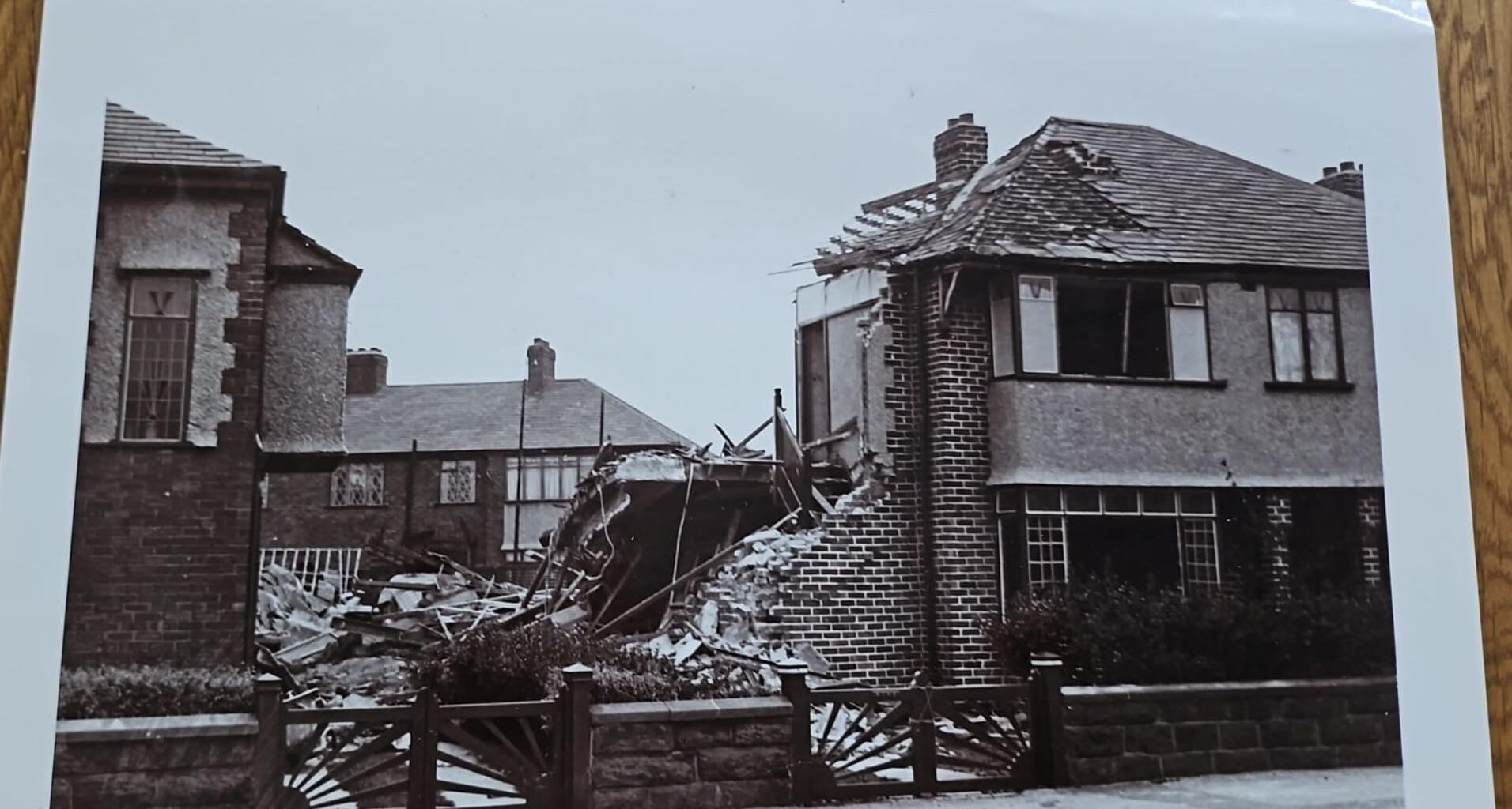 My house was bombed in ww2, where can I find more info?