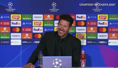 Simeone's answer to the question "Do you think Inter is missing a piece to compete at top level"