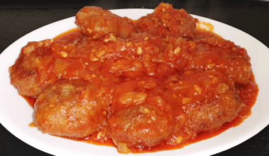 Minced Meat Mini Filettes in Tomato Sauce