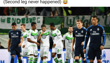 VfL Wolfsburg Congratulations to Real Madrid