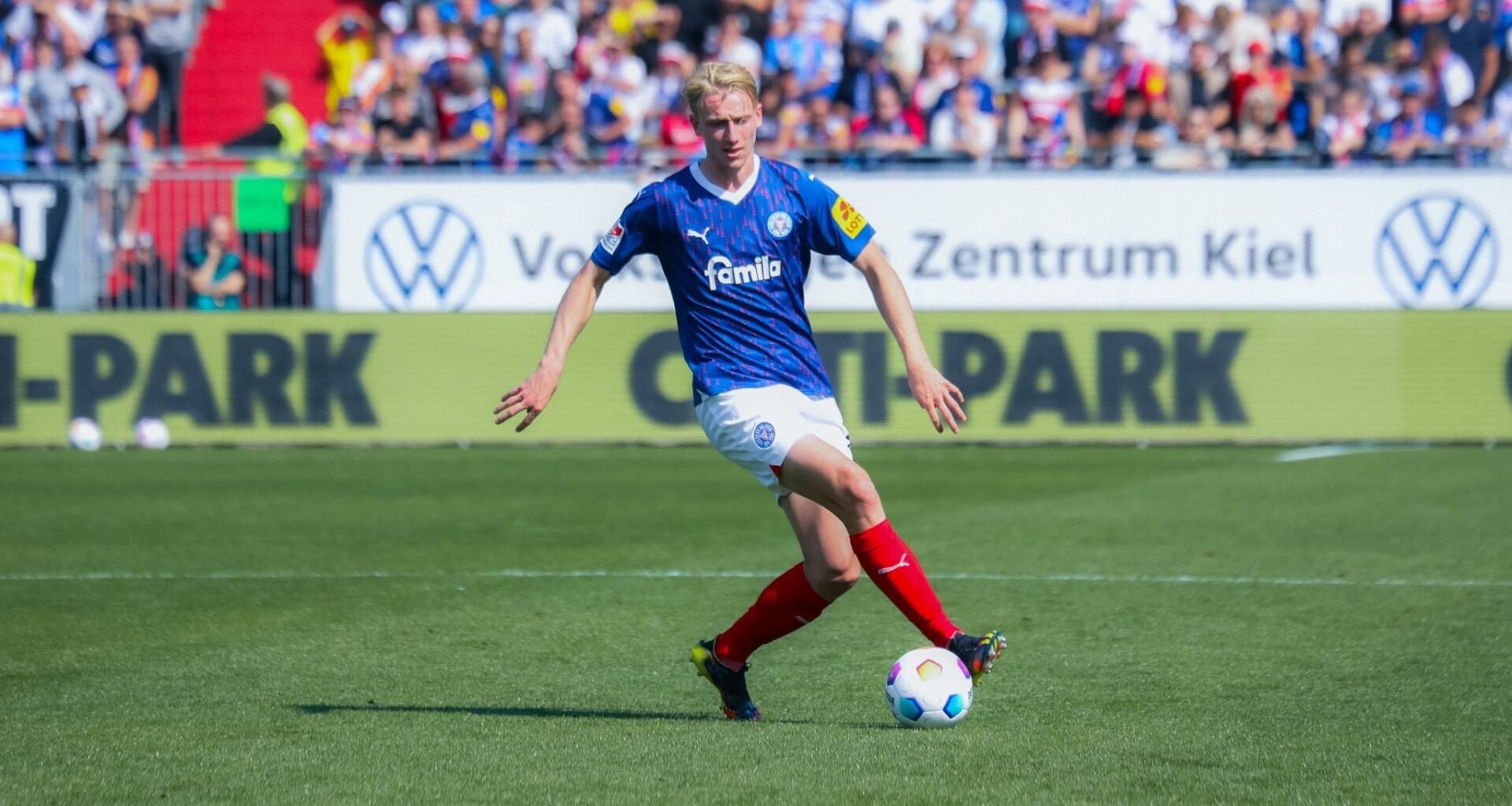 Holstein: Colin Kleine-Bekel hat sich beim U21-EM-Qualifikationsspiel gegen den Kosovo eine Kreuzbandverletzung zugezogen