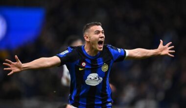 [Football Wonderkids] 🇦🇱 Kristjan Asllani (21) vs. Genoa:  ☑️ 90 minutes ⚽️ 1 goal 🎯 77/77 passes completed (100%) 🚀 2 shots ✈️ 5/5 long balls 💪 9 ball recoveries 🔑 1 chance created 🤩 2-1 win  A tidy performance for the @Inter midfielder. His first Serie A goal this season!