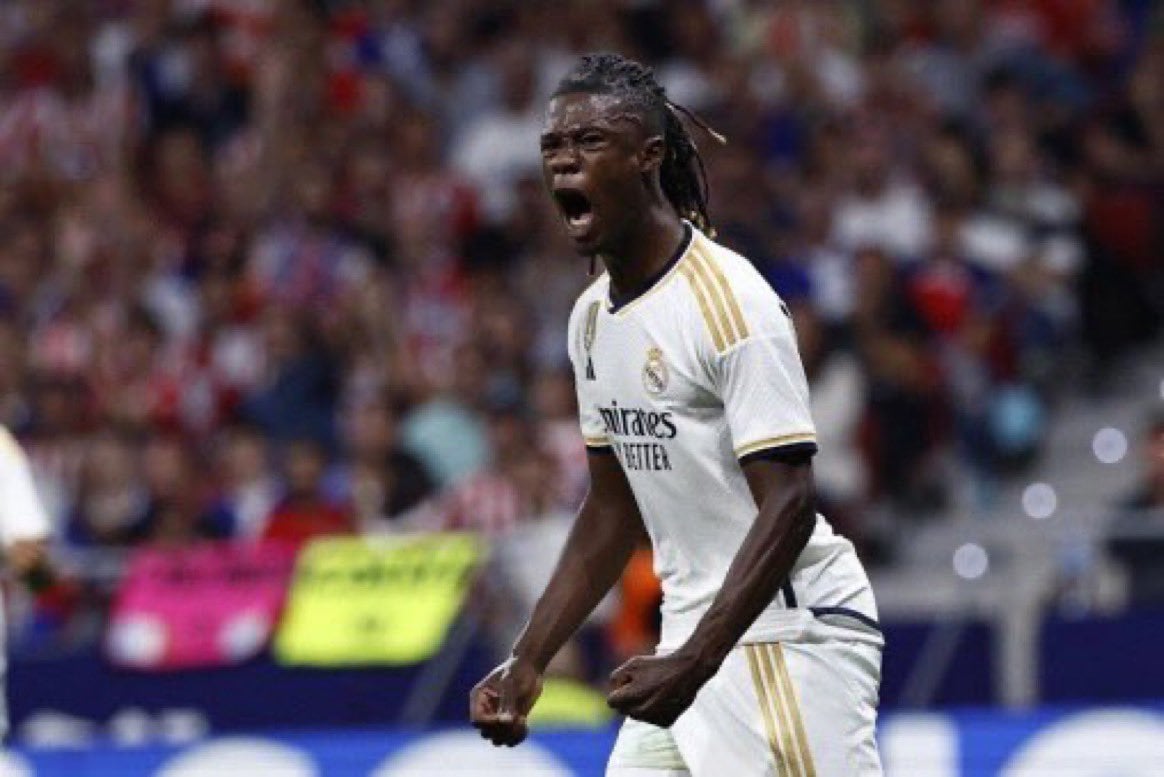 ⚠️ REMINDER: Real Madrid players 1 yellow card away from suspension in UCL. 

 Jude Bellingham
 Vinícius Junior
 Eduardo Camavinga
 Aurélien Tchouaméni