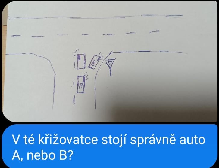 Které auto stojí správně?