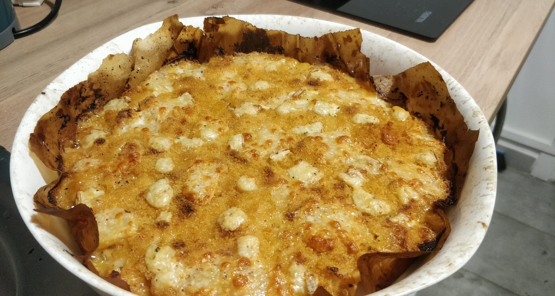 Faux mac et cheese (avec chou-fleur)