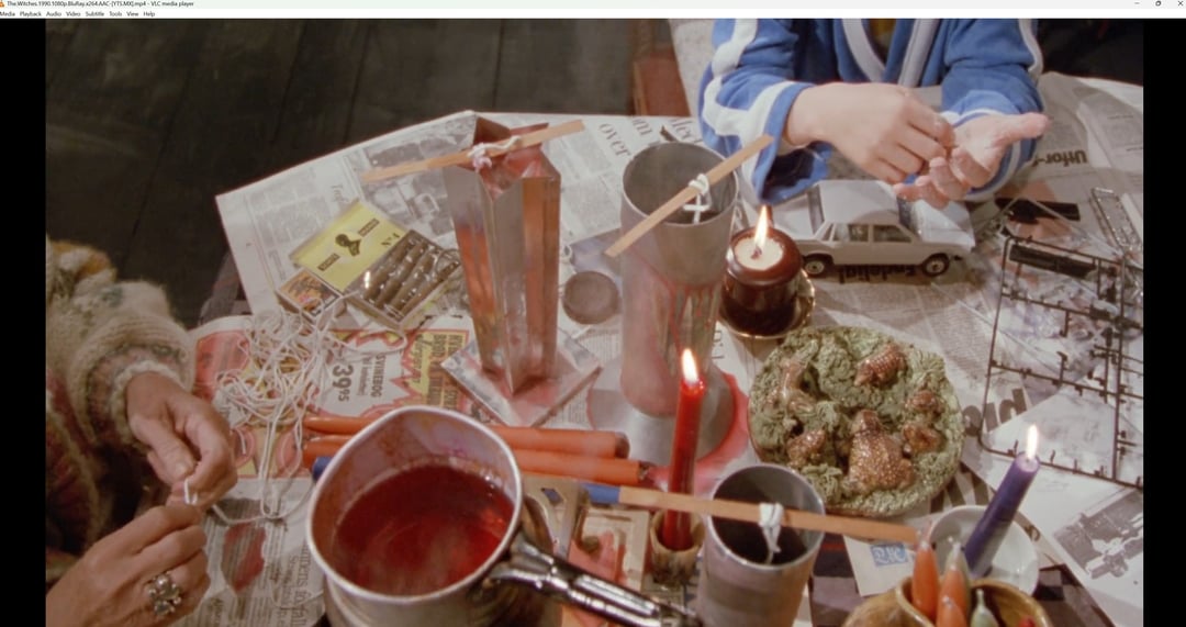 Watching 'The Witches', any idea what the Norwegian characters are doing ?