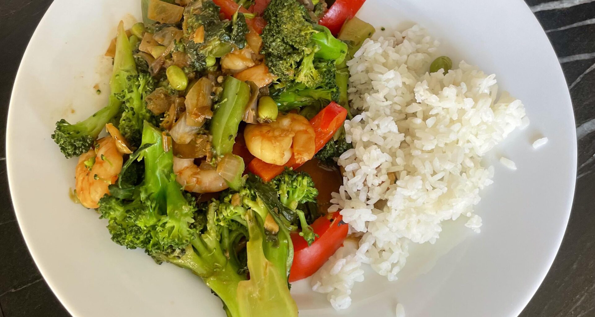 Shrimp and Vegetable stir fry
