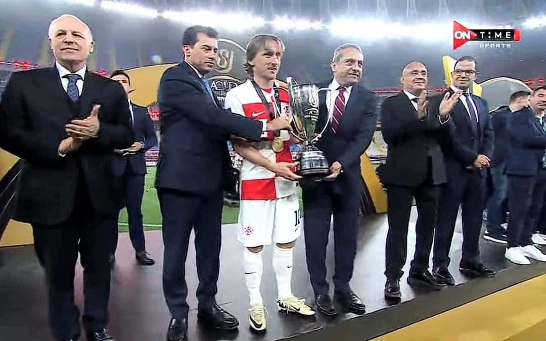 Luka Modrics First title with Croatia!!!