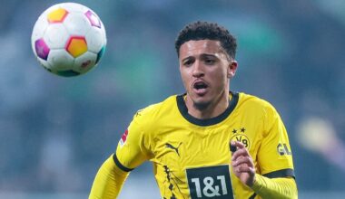 Jadon Sancho übt trotz Treffer gegen Bremen Selbstkritik: "Ich war etwas enttäuscht mit meiner Leistung, um ehrlich zu sein. Ich hätte viel besser spielen und mehr beitragen können. Ich kann verstehen, dass die Fans viel von mir erwarten. Ich erwarte ja auch viel von mir selbst."