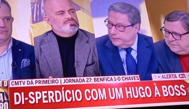 O estagiário da CMTV merece um aumento depois desta