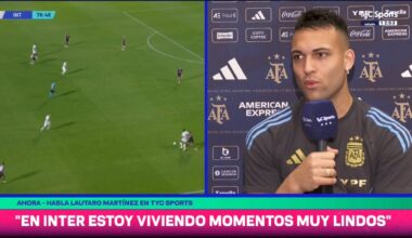 Lautaro Martinez to Alessandro Costacurta’s words that he doesn’t show up in important games: “To say that, when I scored against Milan in the UCL semi final, one of the most important games in both club’s history. I invite him to watch that match again, not only that match, but other derbies too.”