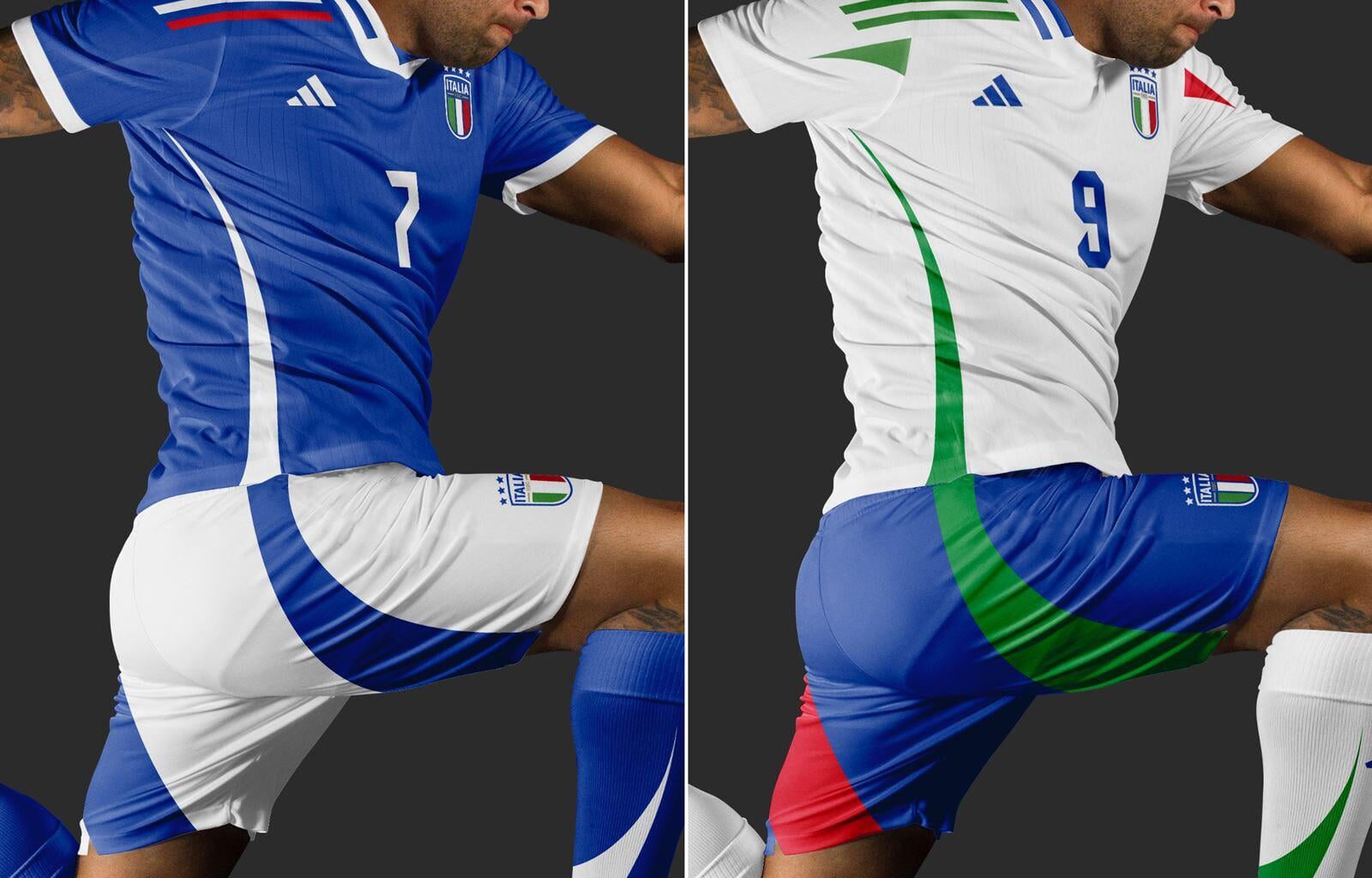 Official leaked photos of the Azzurri’s home and away kits for Euro 2024!!!