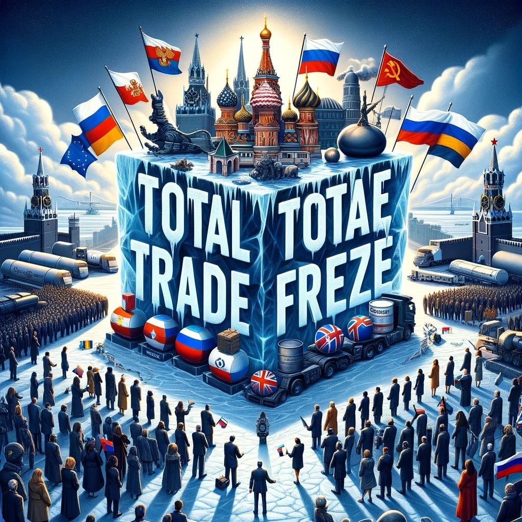 Embargo or Bust: Halting Russia's Assault on Democracy Demands Total Trade Freeze