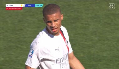 [Mari] Malick Thiaw picked up a yellow card in Sassuolo-Milan and will be suspended for the derby against Inter.