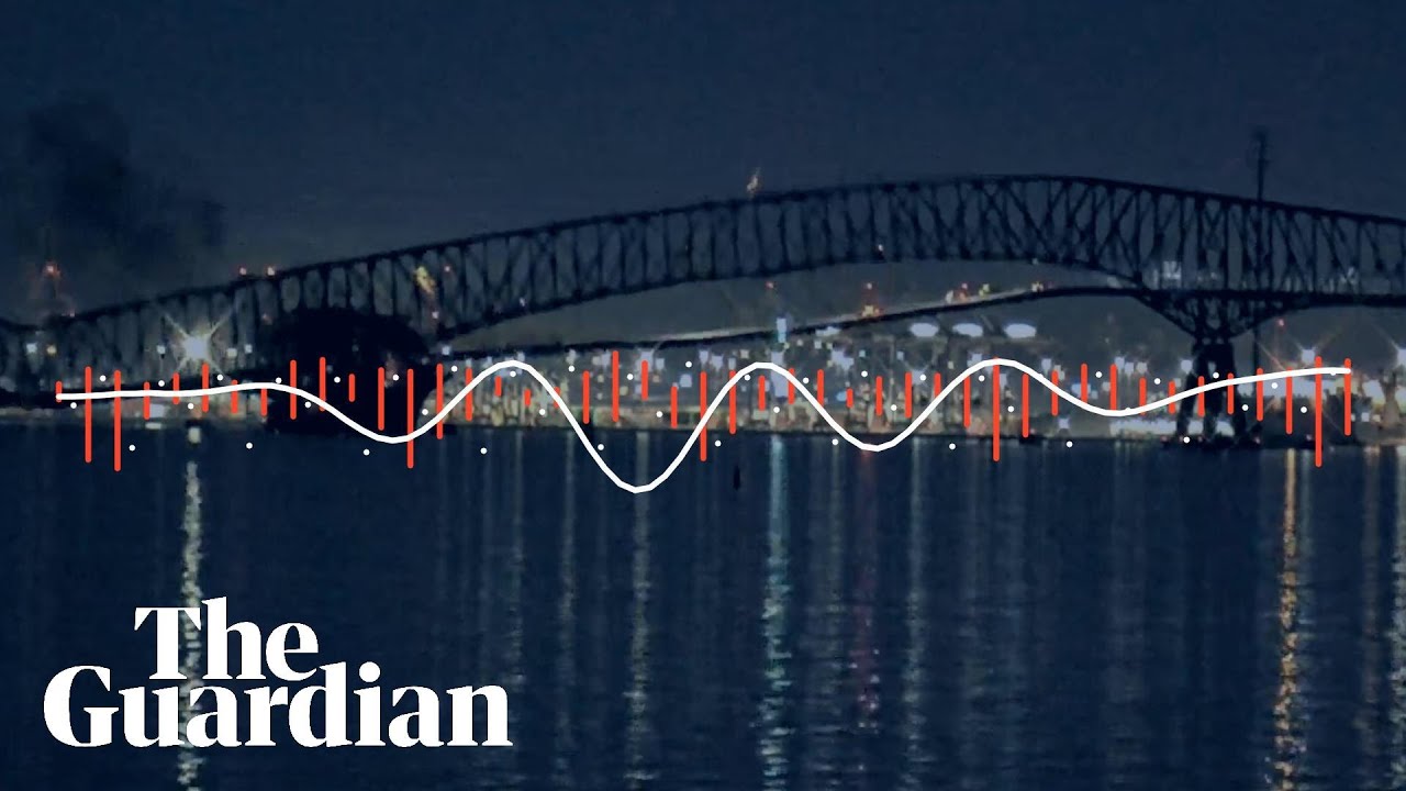 'The whole bridge just collapsed': audio of Baltimore dispatch call released
