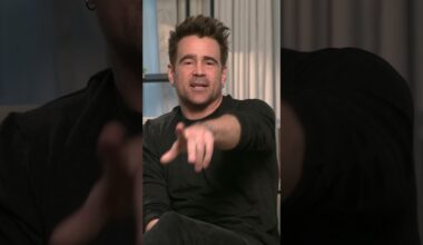 Colin Farrell reacts to being on exam syllabus