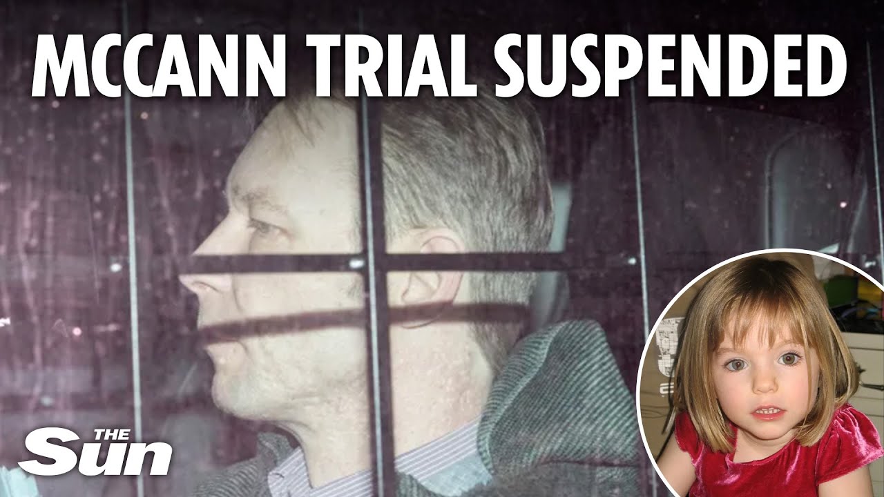Trial of Madeleine McCann suspect Christian Brueckner SUSPENDED after 9 MINUTES