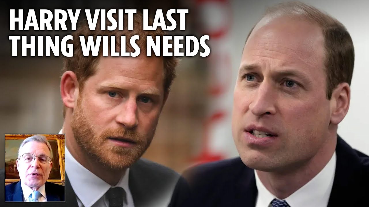 William is under enormous pressure and a visit from Harry is the last thing he needs, says expert