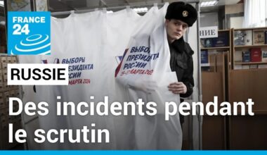 Deuxième jour de vote en Russie, un scrutin marqué par des protestations et plusieurs arrestations