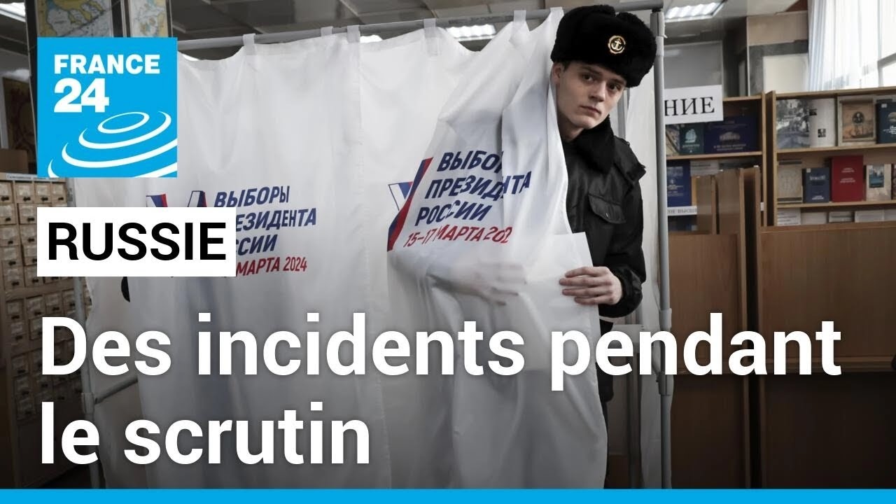 Deuxième jour de vote en Russie, un scrutin marqué par des protestations et plusieurs arrestations