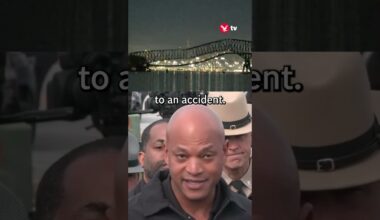 Baltimore bridge collapse 'not a terrorist attack' #news #shorts