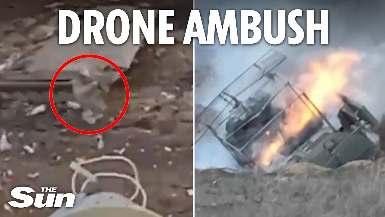 Ukrainian kamikaze drones stalk Russian soldiers during ‘frontline-sweeping hunt’