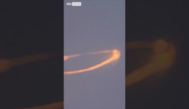 Sicily's Mount Etna blows 'rare' smoke rings into the sky
