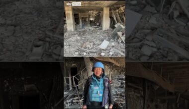 Footage of interior of Gaza's largest hospital Al Shifa released by WHO