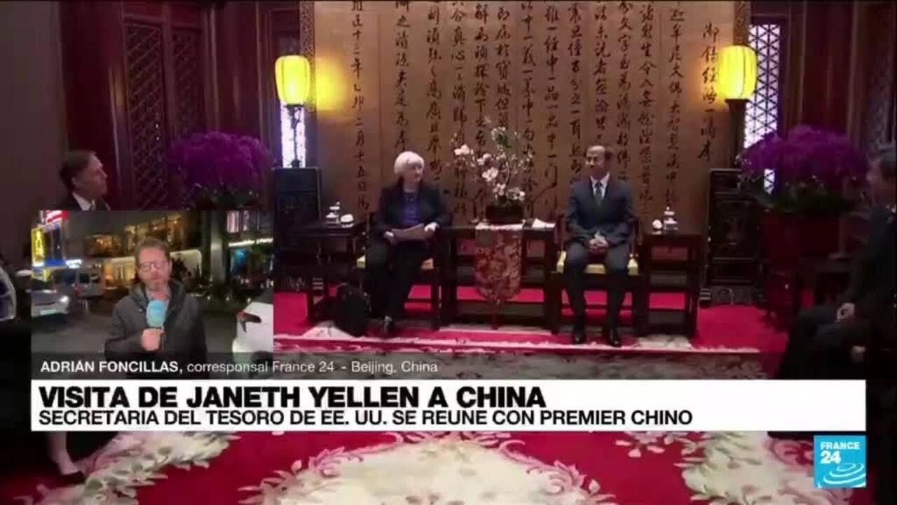 Informe desde Beijing: China pidió a Janet Yellen no politizar asuntos económicos • FRANCE 24