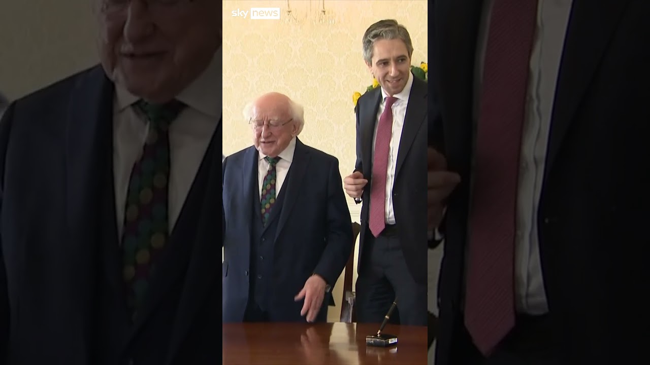 New Irish PM meets President