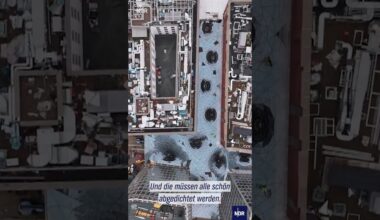 Freiformglasdach in der Hafencity #ndr #doku #hafencity