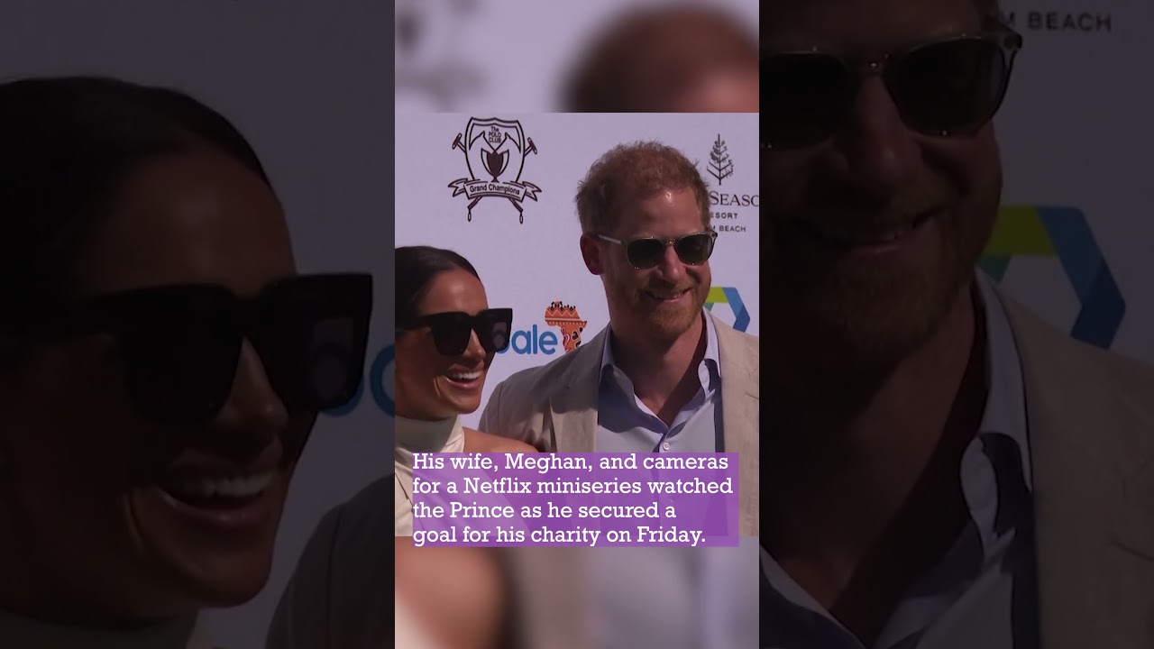Prince Harry and Meghan Markle’s Adorable Kiss After Polo Victory