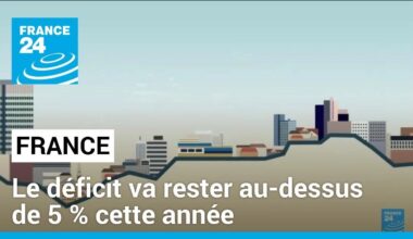 France : le déficit va rester au-dessus de 5 % cette année • FRANCE 24