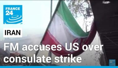 Iran FM accuses US of approving Israeli strike on Damascus consulate • FRANCE 24 English