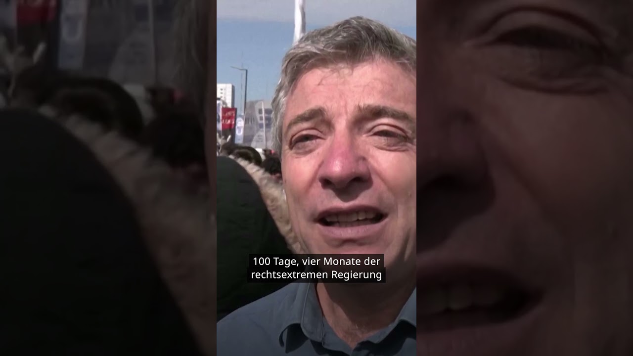 Argentinien: Proteste gegen Sparpolitik von Präsident Javier Milei | DW Nachrichten