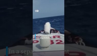 Italian coast guard has rescued migrants from a wooden boat | DW News