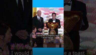 Prime Minister Kishida quoted Star Trek in toast to Japan-US relations | DW News